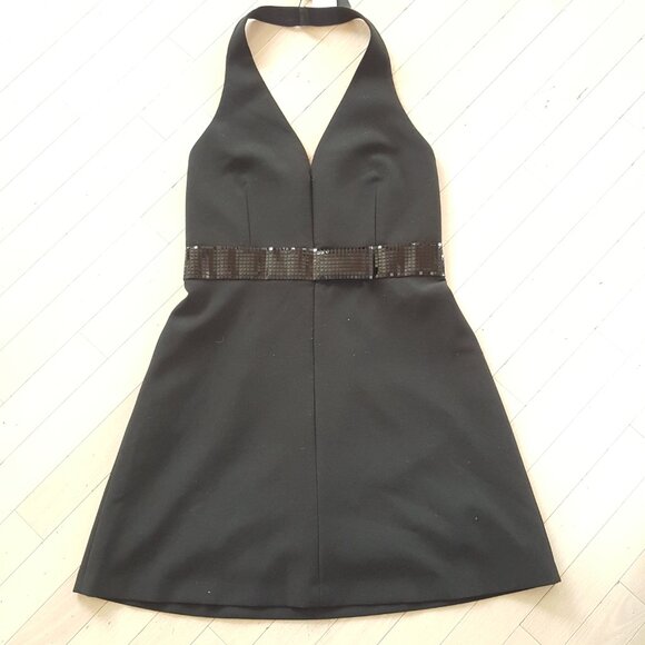 Emporio Armani ! Halter Neck Mini Dress ( EU/48) - Picture 3 of 12